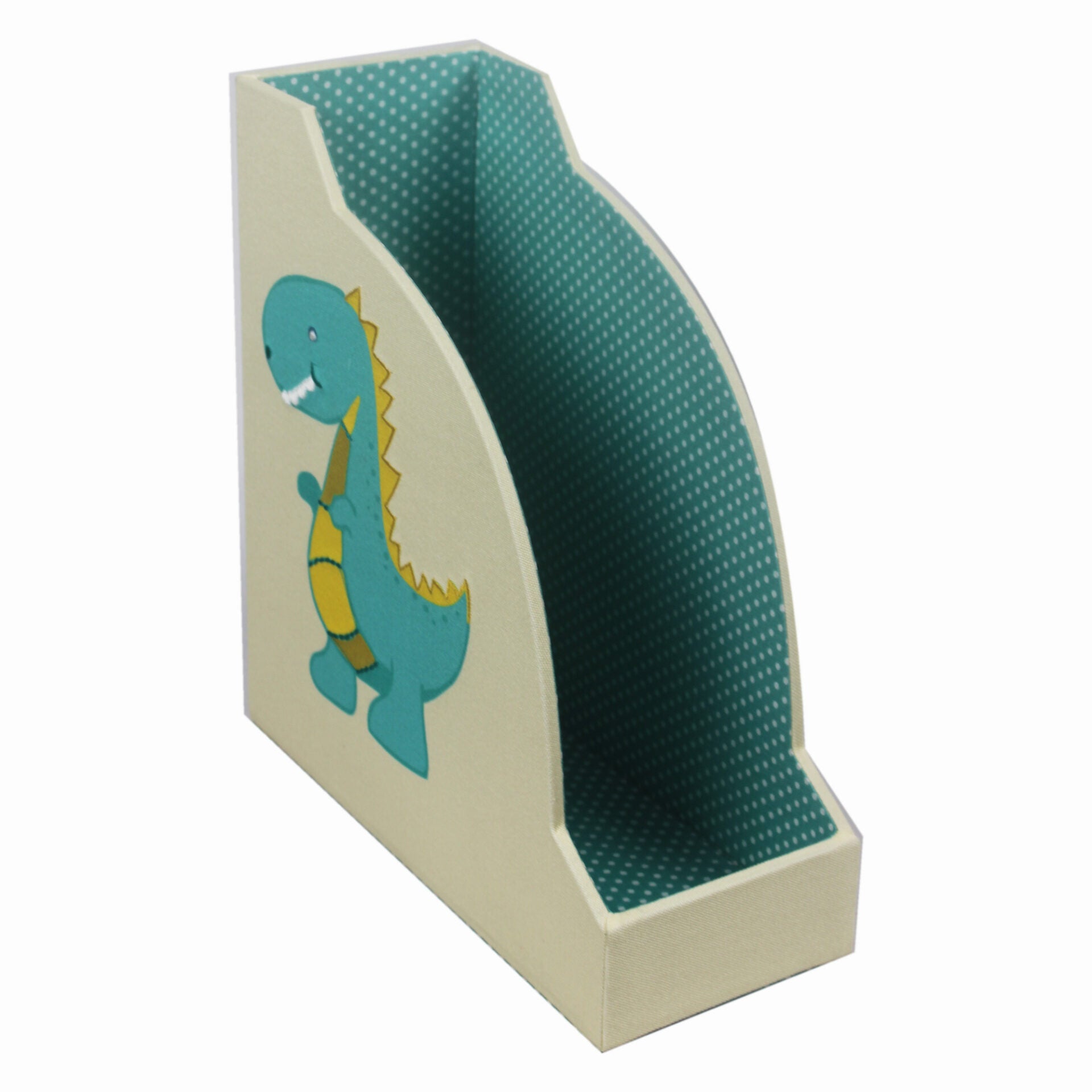 Baby Dinosaur Design Magazine Holder & Stationery Organizer (Set of 2)
